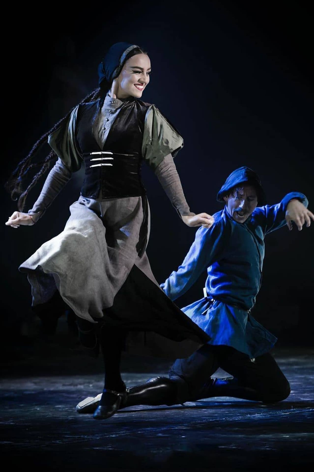 Tamashi — Dance game, performed by the Sukhishvili Georgian National Ballet