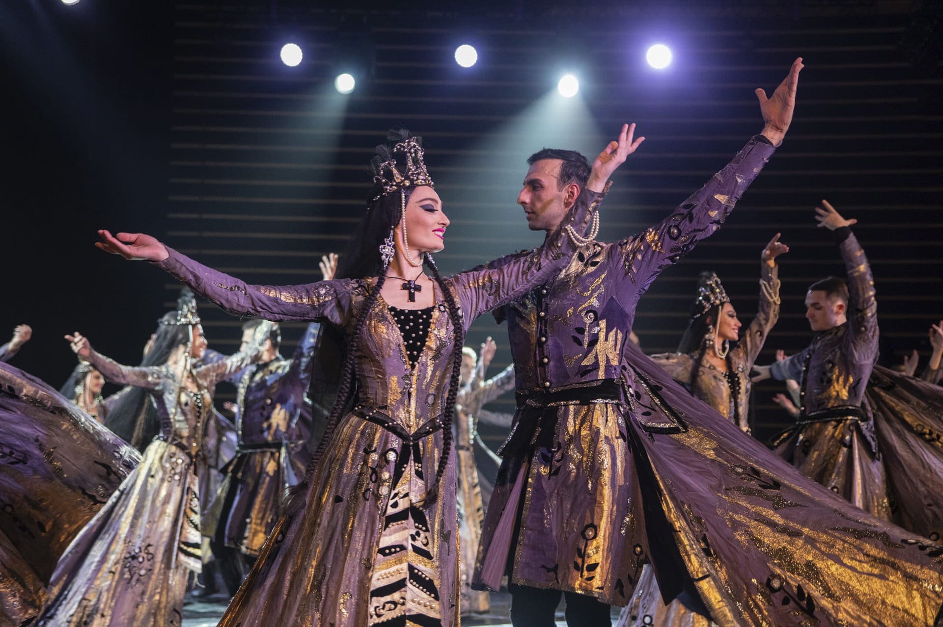 Davluri — Dance of the city’s aristoi, performed by the Sukhishvili Georgian National Ballet
